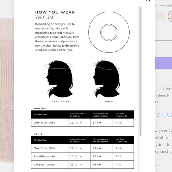 NWT Anthropologie + San Diego Hat Co. Cozy and Chic Bucket Hat Blue (ONE SIZE) - Picture 14 of 16